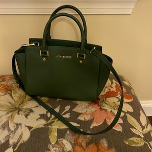 Olive green Michael Kors purse
